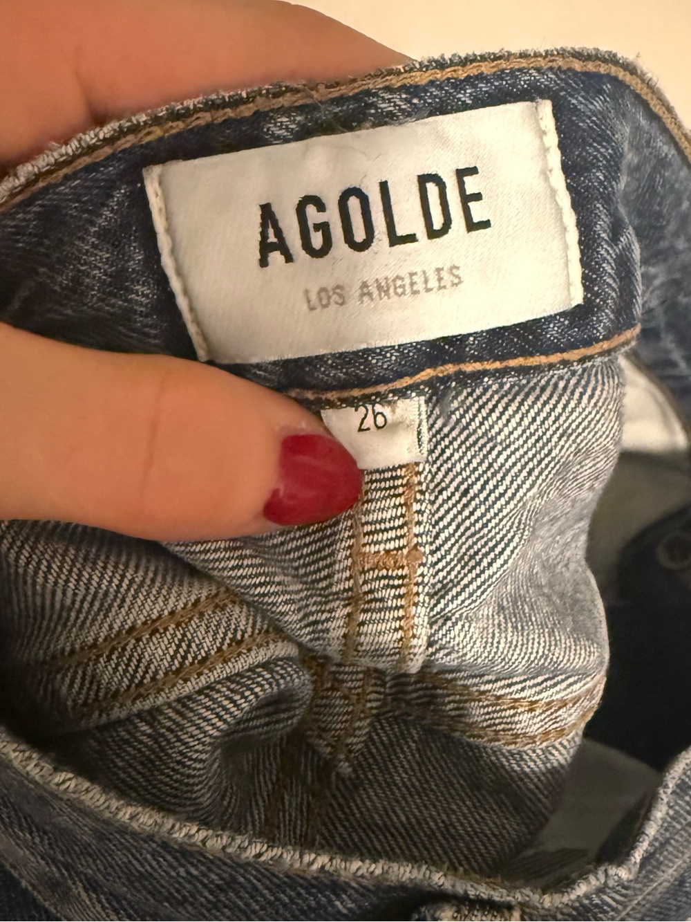 Agolde Arc Criss Cross Jean - Picture 5 of 6